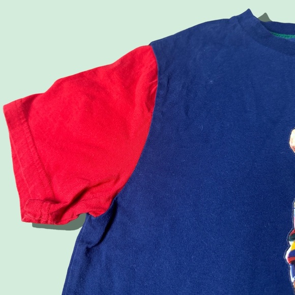 Polo Ralph Lauren Boys M 10-13 Polo Bear T-Shirt Red Blue Yellow Short Sleeve - Picture 3 of 6